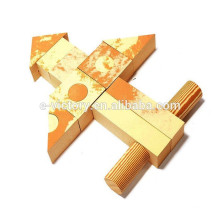 Les blocs de construction en bois des blocs de construction en bois jouet briques blocs pour adulte